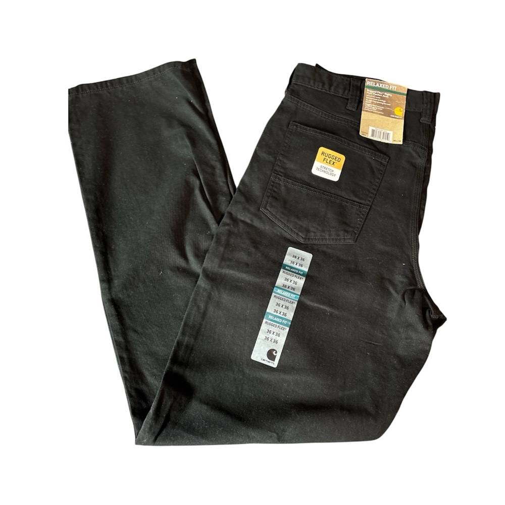 Carhartt Black Relaxed Jeans Classic Straight-Leg 102517